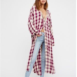 Free People | Live For Today Buttondown Duster Top